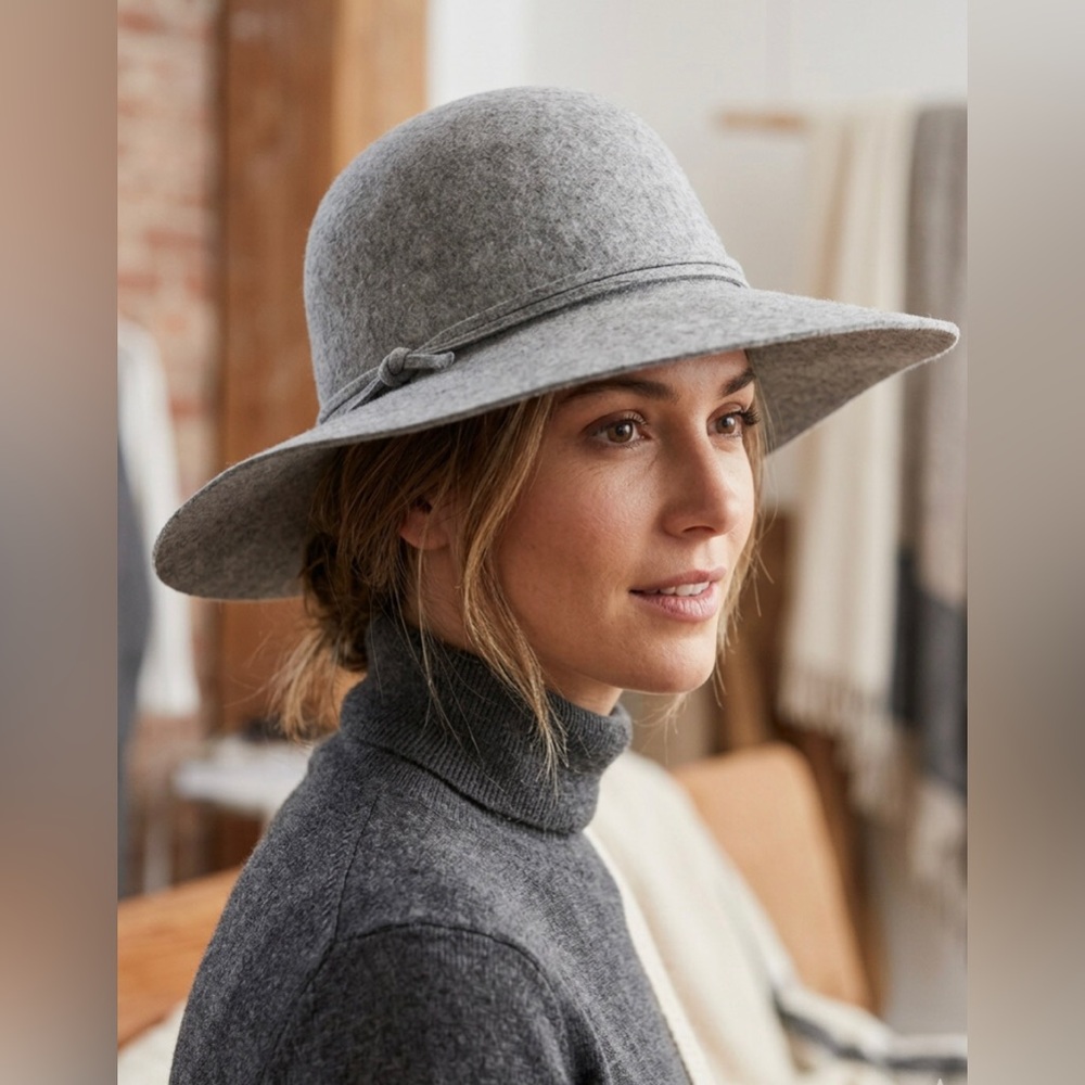🩶WOOL FLOP HAT🩶